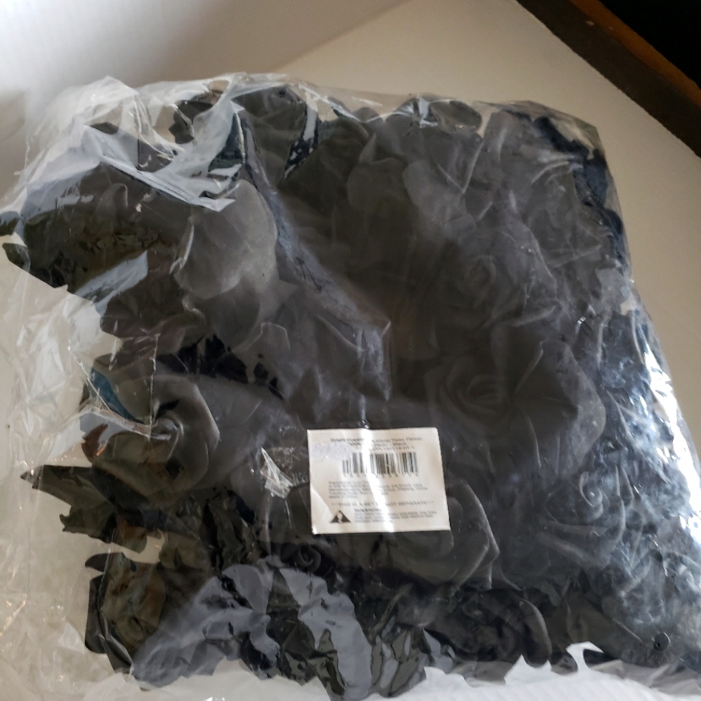 Black rose flower head